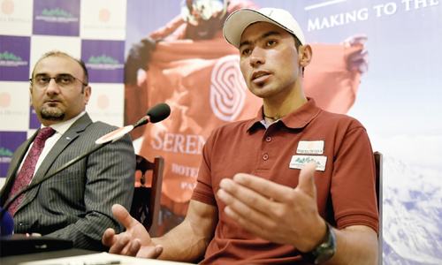 Sirbaz says he will attempt to summit Broad Peak