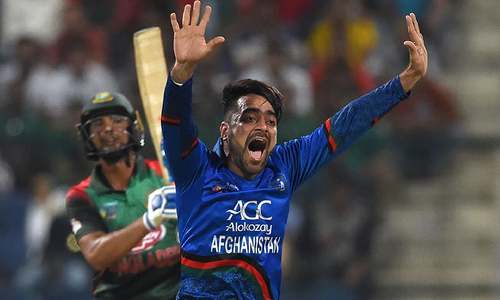 Rashid Khan: from refugee to Afghan World Cup star Rashid Khan: from refugee to Afghan World Cup star