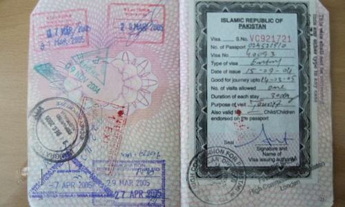 Pakistan to issue five-year visas to Americans