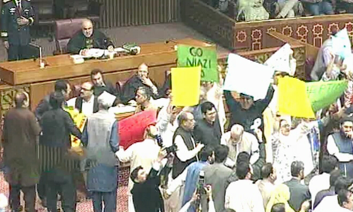 'Austerity' budget 19-20 presented amid ruckus by the Opposition