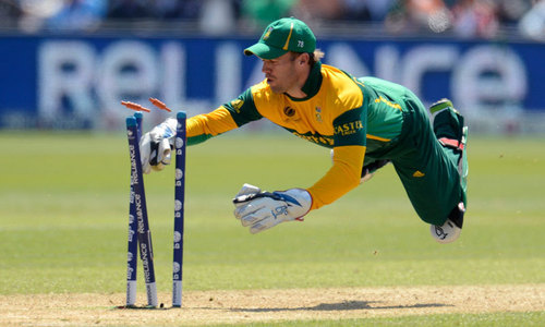 De Villiers would have helped SA, but it was too late: Du Plessis
