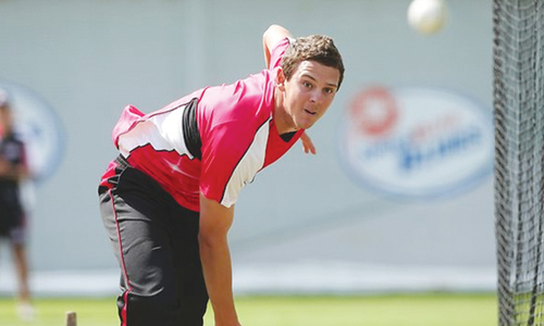 Australia's Hazlewood finds World Cup too painful to watch