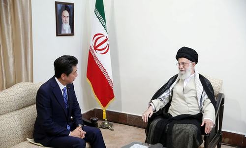 Iran leader rejects Trump talks despite Japan PM's mission