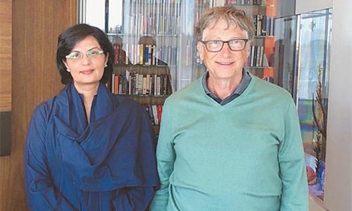 Sania, Gates discuss polio eradication programme