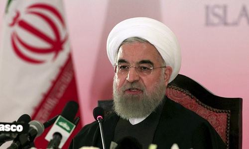 Rouhani says world 'praises' Iran over US standoff
