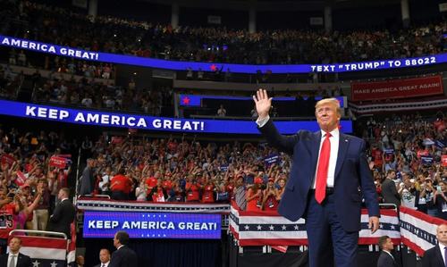 Trump launches 2020 bid with vow to 'keep America great'