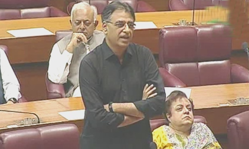 Asad finds fault with budget, discloses details of IMF talks Asad finds fault with budget, discloses details of IMF talks