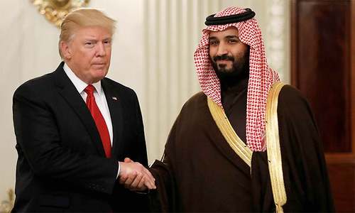 Trump talks to Saudi crown prince on Iran, oil Trump talks to Saudi crown prince on Iran, oil