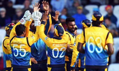 Sri Lanka celebrate shock win over England