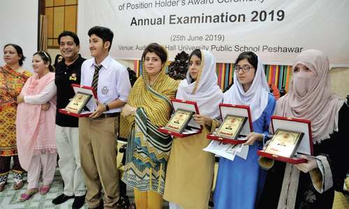 Students of private schools top Peshawar board SSC exams