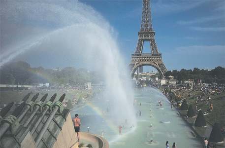 France sizzles at 45 degrees Celsius as heatwave roasts Europe