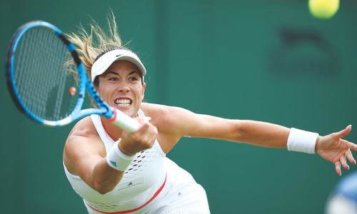 Top-ranked Barty wins on centre court at Wimbledon