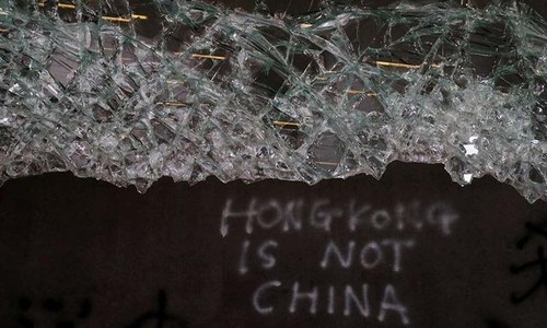 China tells UK to &lsquo;refrain&rsquo; from Hong Kong &lsquo;interference&rsquo;