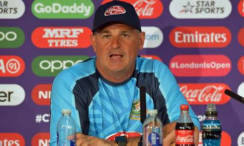 Bangladesh coach Rhodes says pressure on Pakistan in World Cup clash