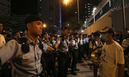 ‘Dancing aunties’ spark new Hong Kong protest ‘Dancing aunties’ spark new Hong Kong protest