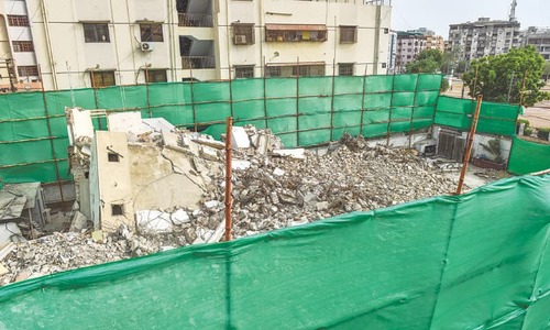 G.M. Sayed&rsquo;s ancestral home in Karachi demolished