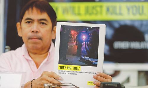 Amnesty urges UN probe to end Philippine killings