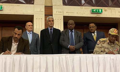 Sudan protesters, army rulers ink power sharing deal
