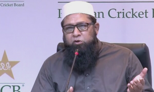 Inzamam decides to step down as chief selector
