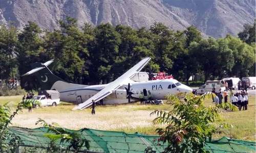 PIA plane skids off runway during landing at Gilgit airport