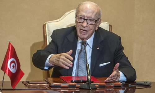 Tunisian president, 1st democratic leader, dies at 92