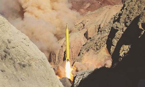 Iran test-launched a medium-range missile: US officials Iran test-launched a medium-range missile: US officials