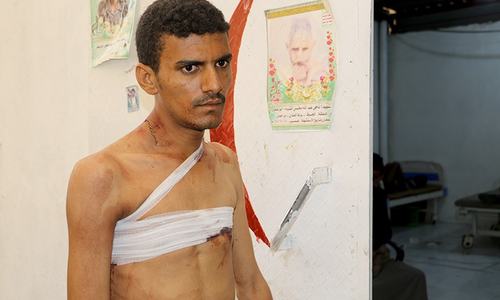 Saudi coalition attack on Yemeni market leaves 10 dead