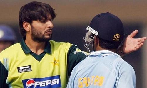 Afridi, Gambhir in Twitter spat over Indian move on occupied Kashmir