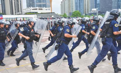 HK facing ‘worst crisis’ since handover: Chinese official HK facing ‘worst crisis’ since handover: Chinese official