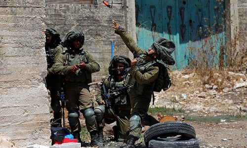 Israel army say killed 4 armed Palestinians on Gaza border