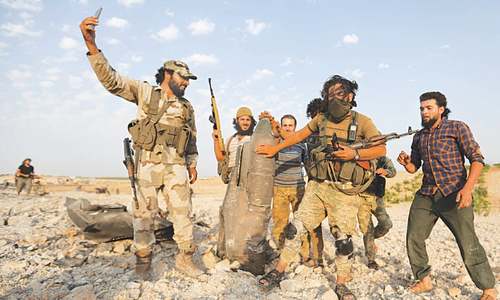 Rebels down Syrian govt plane, detain pilot