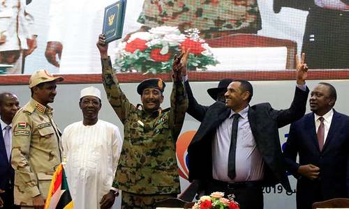 Euphoria grips Sudan as historic transition deal to civilian rule signed