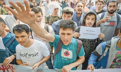 Refugees protest in Indonesia over Australia&rsquo;s border policy