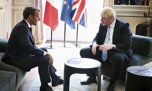 Too late for new Brexit deal, France's Macron tells Johnson