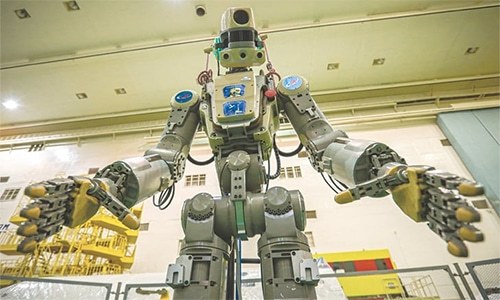 Russia sends its first humanoid robot into space