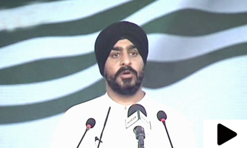 'دنیا بھر کی سکھ برادری کشمیری بھائیوں کے ساتھ ہے'