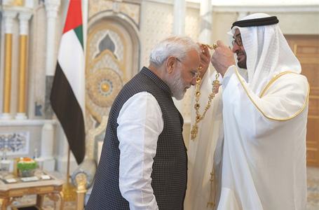 UAE confers award on Modi amid Kashmir crackdown