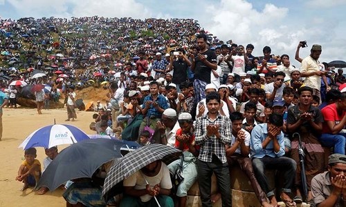 200,000 Rohingya rally to mark 'Genocide Day' in Bangladesh camps