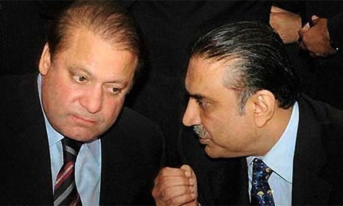Govt accused of playing with lives of Nawaz, Zardari