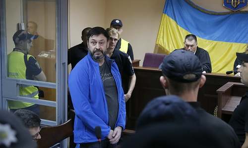 Ukrainian court frees Russian journalist after a year in jail