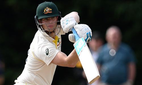 Australia star Smith out cheaply in first innings since concussion Australia star Smith out cheaply in first innings since concussion