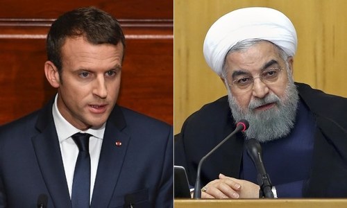 Iran's Rouhani warns Macron of looming nuclear step