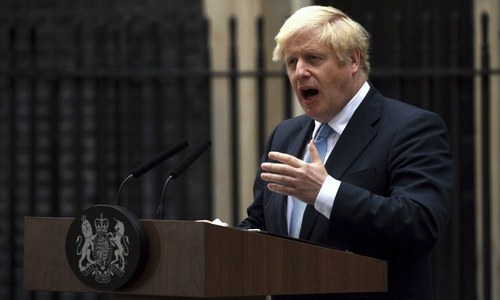 UK PM Johnson threatens election ahead of Brexit battle in parliament