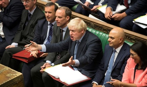 UK Johnson's Brexit plans in tatters after stinging defeats UK Johnson's Brexit plans in tatters after stinging defeats