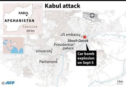 Nato troops among 10 dead in Taliban-claimed Kabul blast