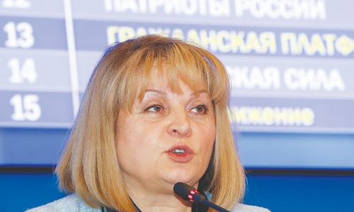 Russia&rsquo;s election chief attacked ahead of polls