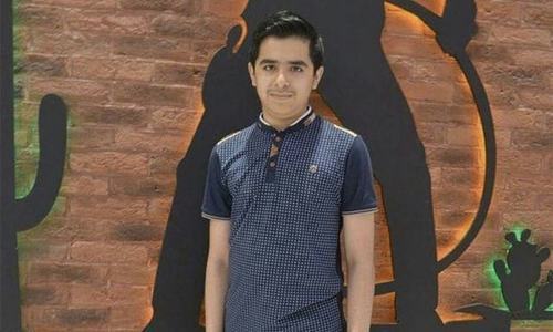 Classmates of Hunain burn school