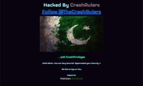Radio Pakistan website briefly hacked, restored