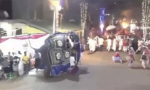 Elephant injures 18 during Buddhist pageant in Lanka