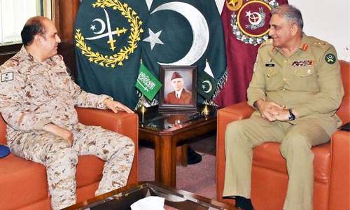 Saudi military adviser calls on Army chief to discuss regional security, defence collaboration